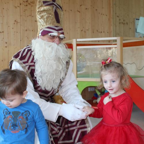 Nikolaus in der Kinderkrippe 2022