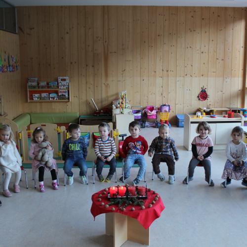 Nikolaus in der Kinderkrippe 2022