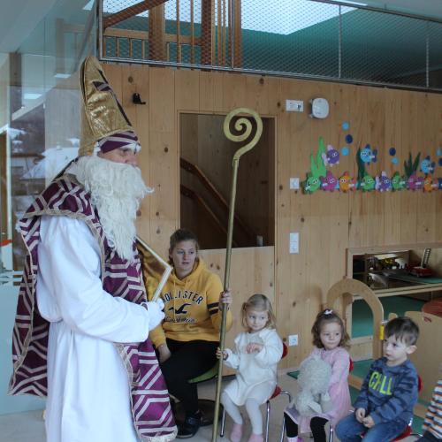 Nikolaus in der Kinderkrippe 2022