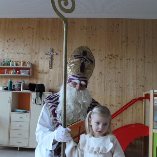 Nikolaus in der Kinderkrippe 2022