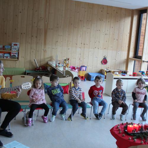 Nikolaus in der Kinderkrippe 2022