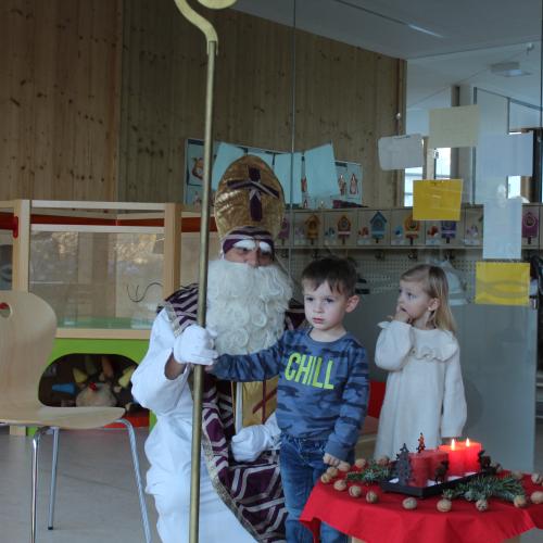 Nikolaus in der Kinderkrippe 2022