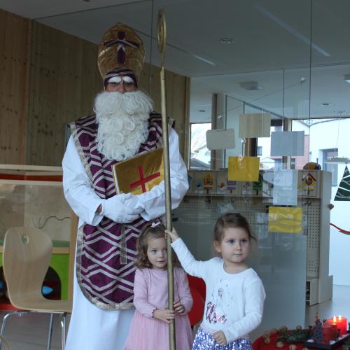 Nikolaus in der Kinderkrippe 2022