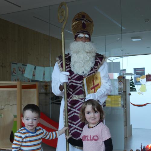 Nikolaus in der Kinderkrippe 2022