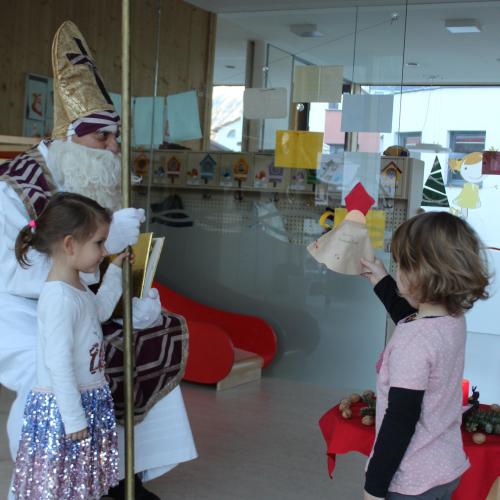 Nikolaus in der Kinderkrippe 2022