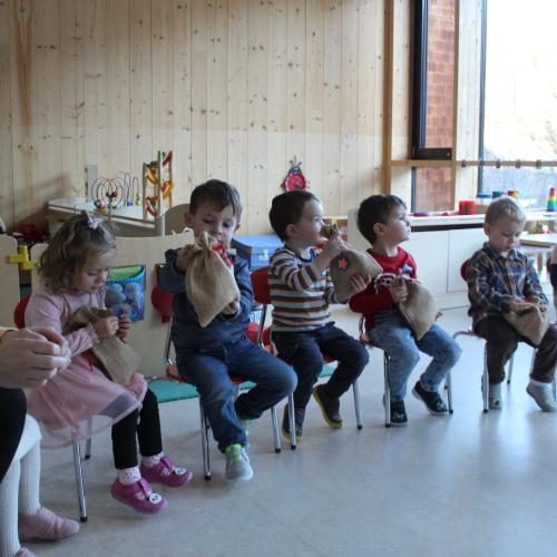 Nikolaus in der Kinderkrippe 2022