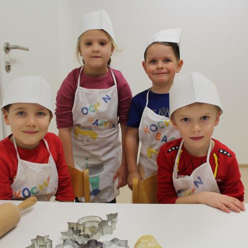 Kekse backen -Sonnenstrahl