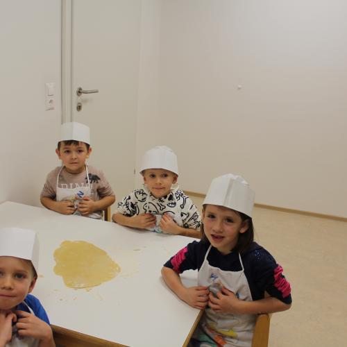 Kekse backen -Sternschnuppe