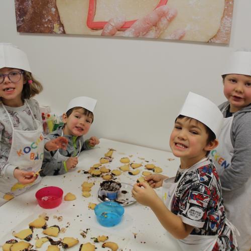 Kekse backen -Sternschnuppe