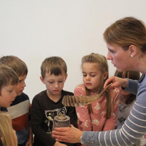 Naturkräuterworkshop mit der Gruppe Sonnenstrahl!