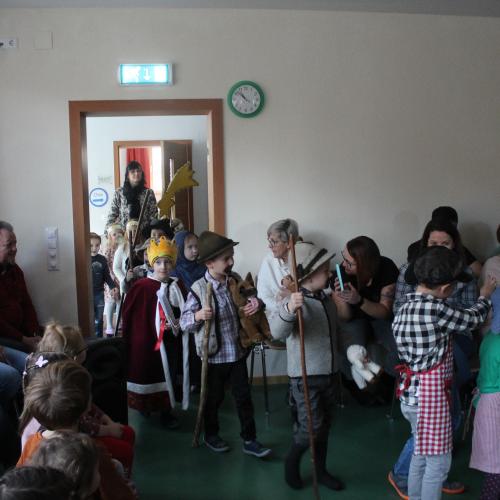 Das Krippenspiel im Kindergarten