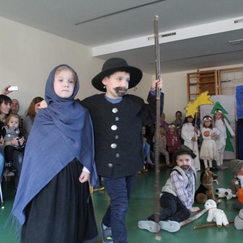 Das Krippenspiel im Kindergarten