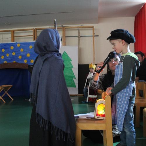 Das Krippenspiel im Kindergarten