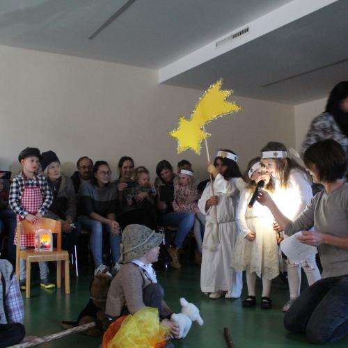 Das Krippenspiel im Kindergarten