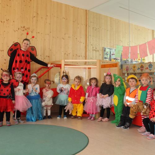 Faschingsfeier in der Kinderkrippe