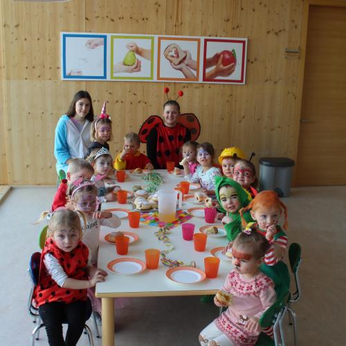 Faschingsfeier in der Kinderkrippe
