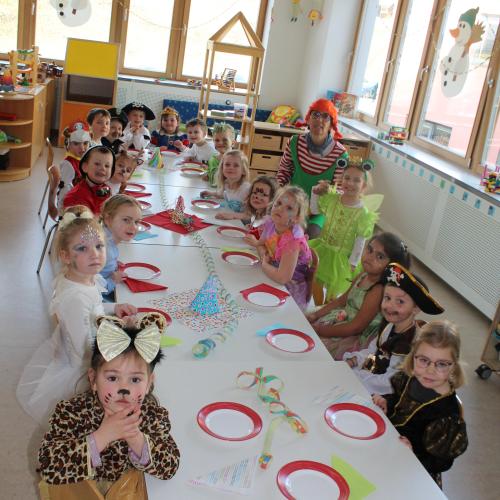 Faschingsfeier im Kindergarten