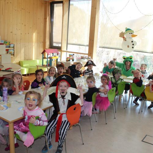Faschingsfeier im Kindergarten