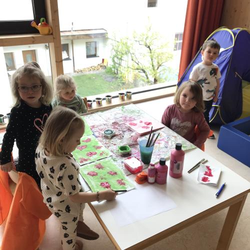 Muttertag in der Kinderkrippe