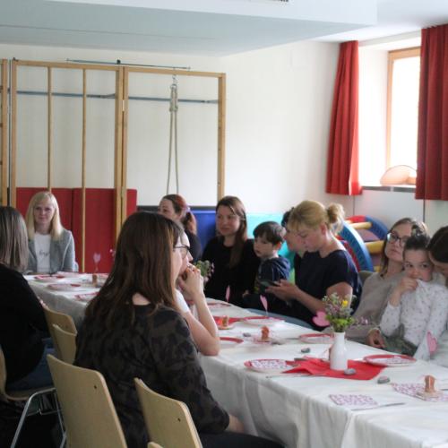 Muttertagsfrühstück Gruppe Sternschnuppe