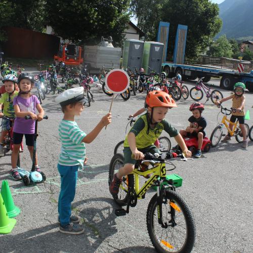 Fahrradparcour