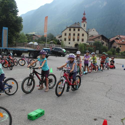 Fahrradparcour