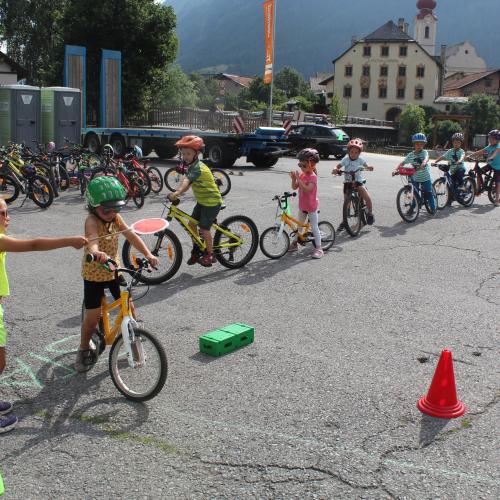 Fahrradparcour
