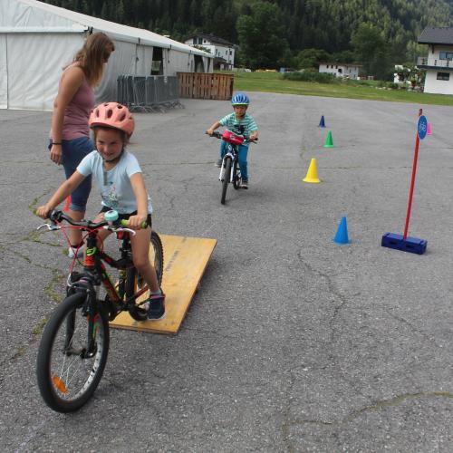 Fahrradparcour