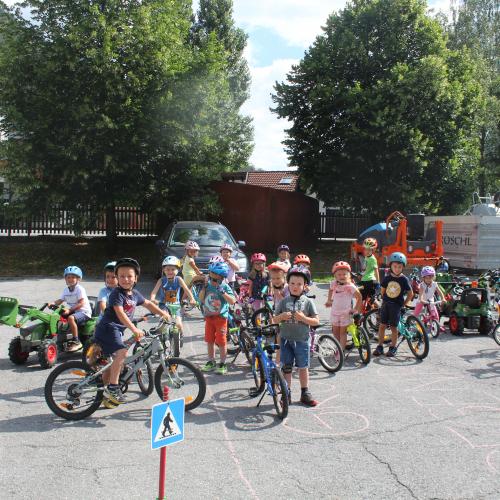 Fahrradparcour