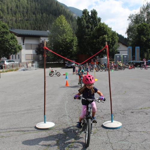 Fahrradparcour
