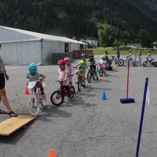 Fahrradparcour