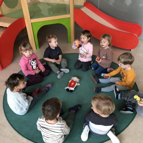 Nikolaus Kinderkrippe