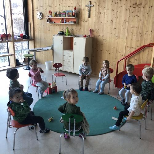 Nikolaus Kinderkrippe