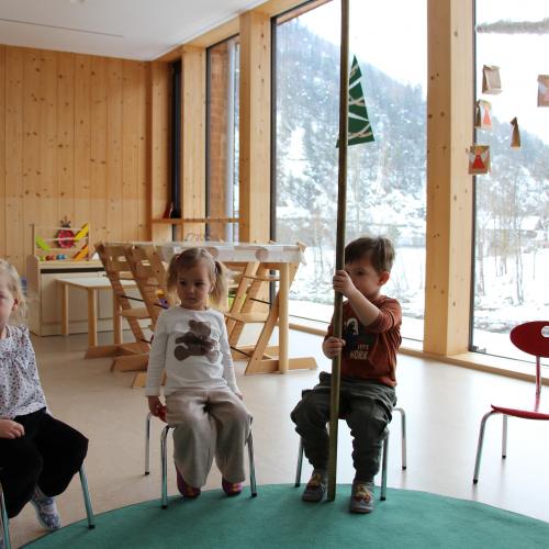 Nikolaus Kinderkrippe