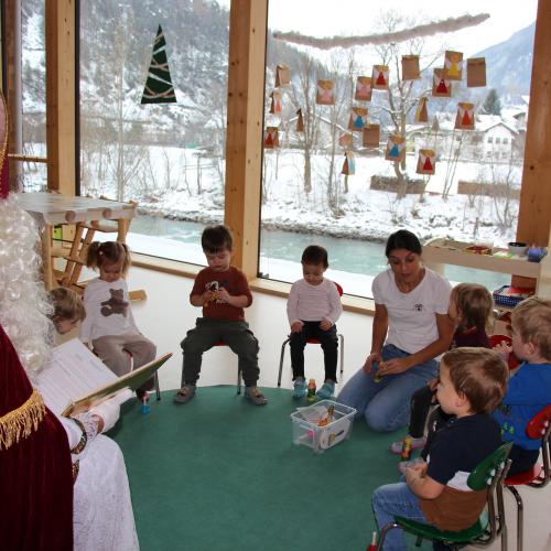 Nikolaus Kinderkrippe