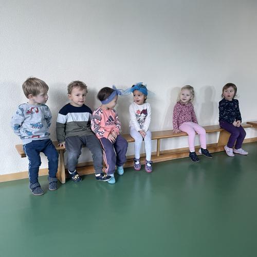Winter Kinderkrippe