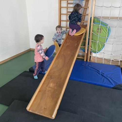 Winter Kinderkrippe