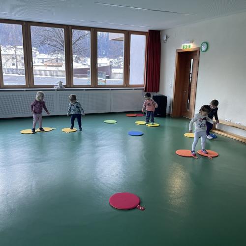 Winter Kinderkrippe