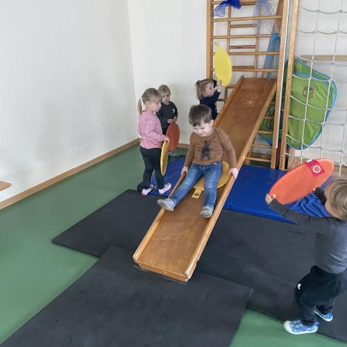 Winter Kinderkrippe