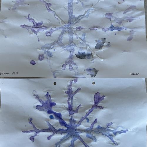 Winter Kinderkrippe