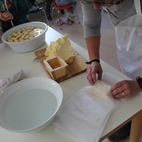 Butter treiben 