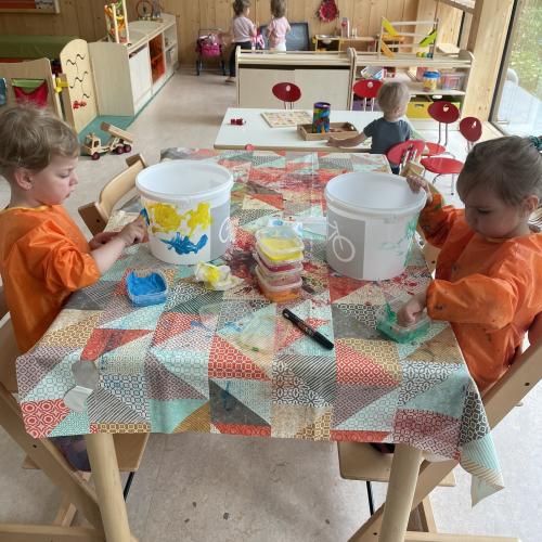 Vatertag Kinderkrippe