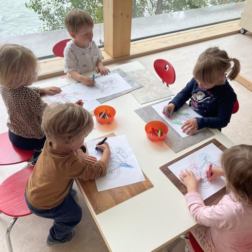 Vatertag Kinderkrippe