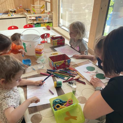 Vatertag Kinderkrippe