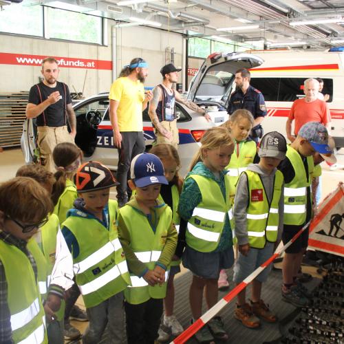 Blaulichttag Kiga und Krippe