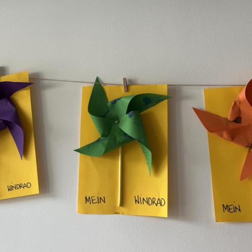 Gestaltung zum Thema Wind