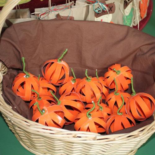 Erntedankfeier im Turnsaal