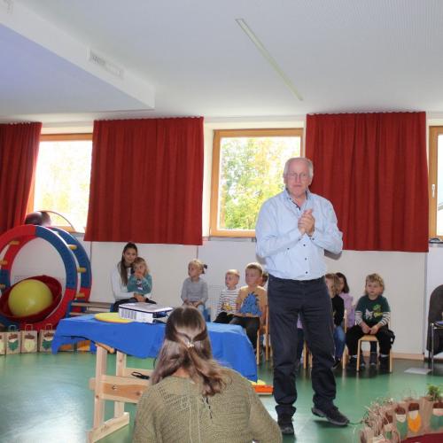 Erntedankfeier im Turnsaal