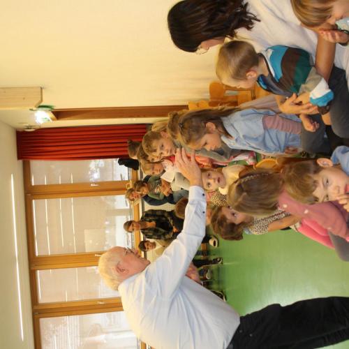 Erntedankfeier im Turnsaal