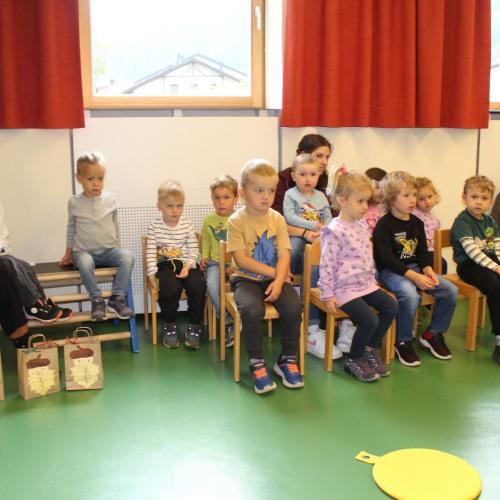 Erntedankfeier im Turnsaal